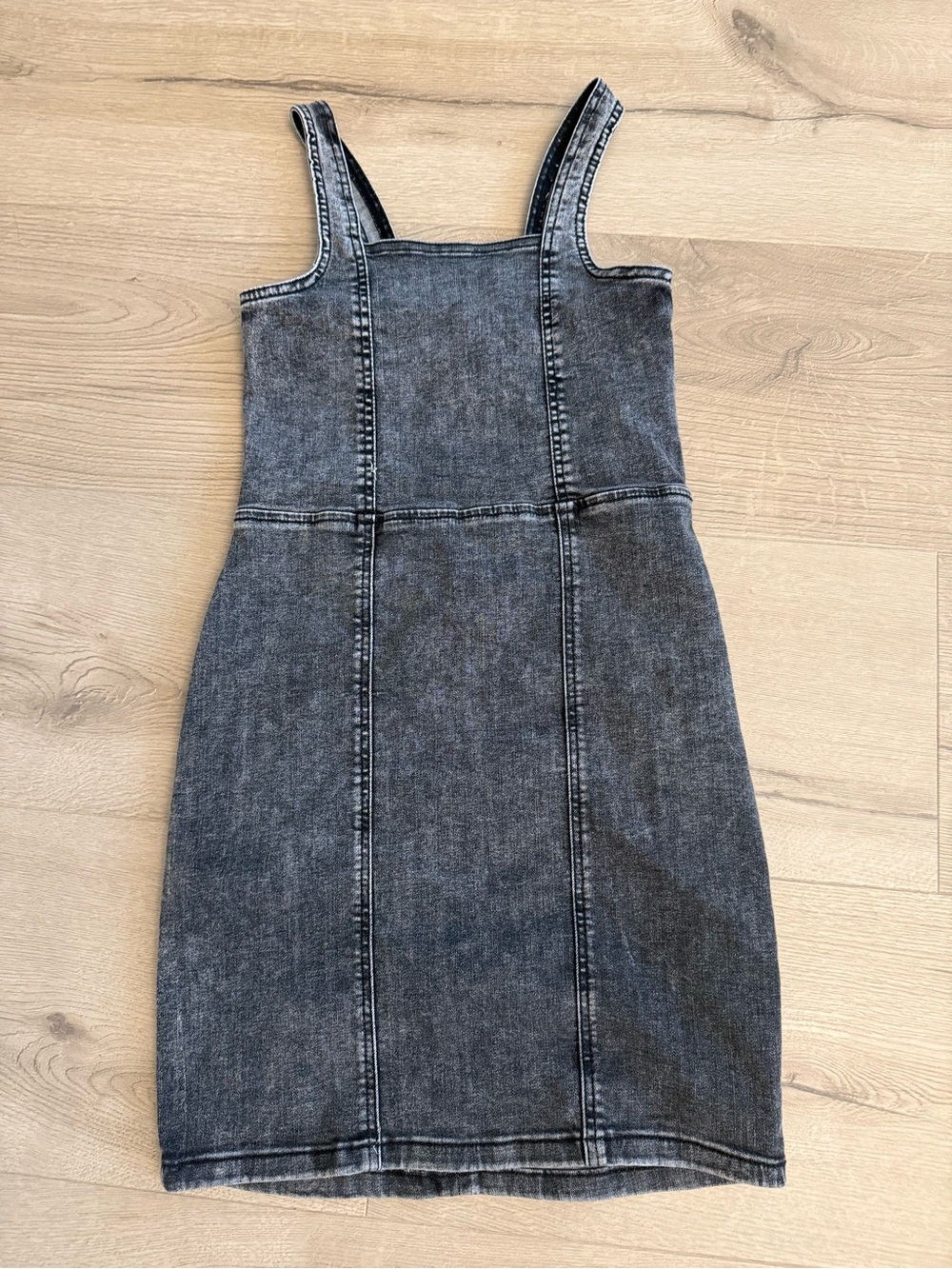 art class Gray Denim dress